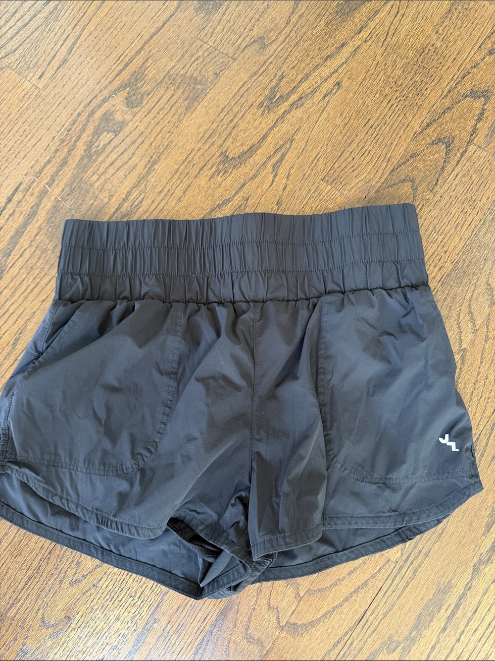 JoyLab Black Athletic Shorts with High-Waist Elastic